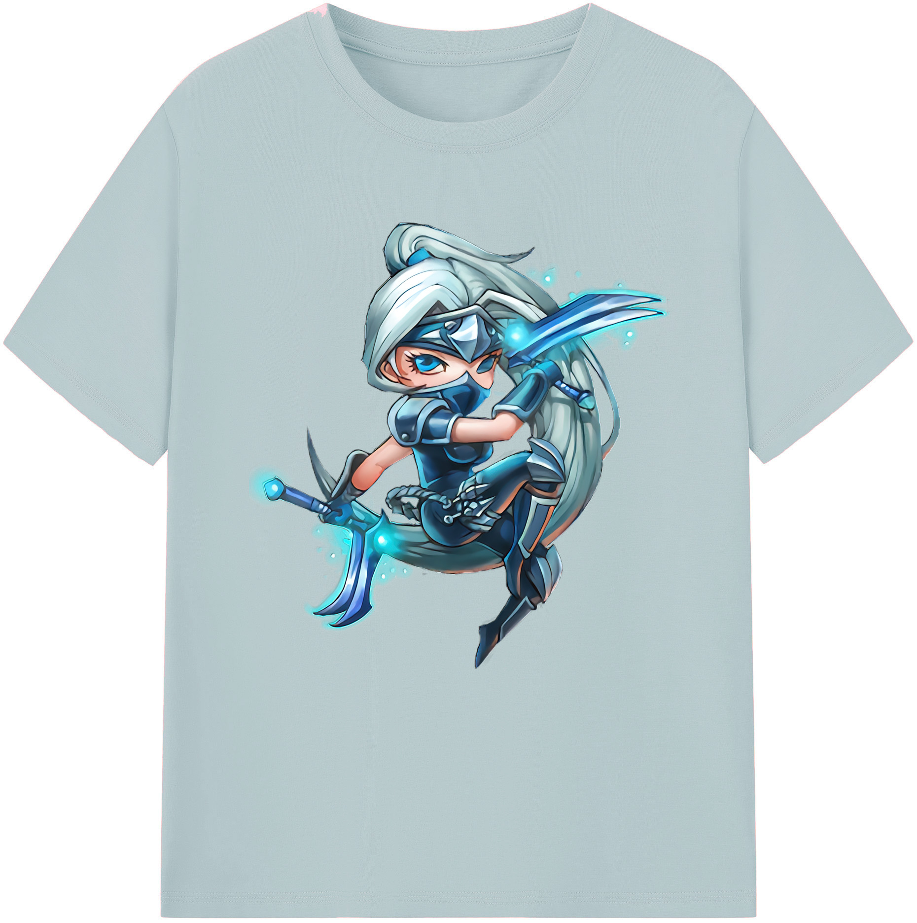 リーグ・オブ・レジェンド League of Legends LOL 綿100％半袖Tシャツ（フロントプリント）